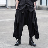 Men's Japanese Dark Casual Culottes