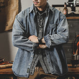 Workwear Vintage Wash Denim Jacket