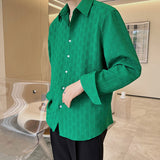 Men's Casual Elegant Simple Slim Long Sleeve Shirt