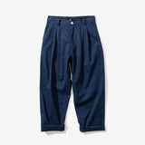 Japanese Casual Loose Profile Cotton Cargo Pants