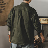 Men's Vintage Workwear Long Sleeve Loose Jacket