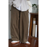 Japanese Retro Loose Straight-leg Casual Pants