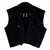 Denim Sleeveless Jacket