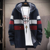 Men's Plus Size Hooded Jacket Fleece Sweater