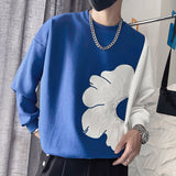 Men's Printed Casual Loose Sweatshirt