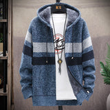 Men's Plus Size Hooded Jacket Fleece Sweater