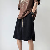 Japanese Retro Brown Shorts