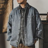 Workwear Vintage Wash Denim Jacket