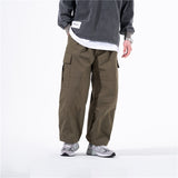 Japanese Multi-pocket Loose Cargo Pants