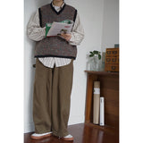 Japanese Retro Loose Straight-leg Casual Pants