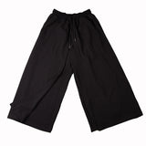 Men Baggy Harem Pants Wide Leg Trousers