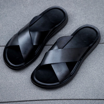 Men's Summer Breathable Roman Open-toed Slipper