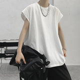 Summer Solid Sleeveless T-shirt