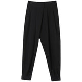 Men's Casual Loose Pleated High Waisted Harem Pants