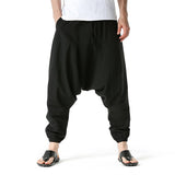 Men Japanese Casual Loose Hanger Harem Pants