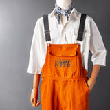 Men's Functional Wind Bib Overalls Fashion Slim Fit Jumpsuit with Adjustable Straps and Convenient Tool Pockets