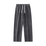 Men's Loose Straight Elastic Waist Wide Leg Pants