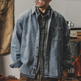 Workwear Vintage Wash Denim Jacket