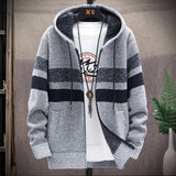 Men's Plus Size Hooded Jacket Fleece Sweater