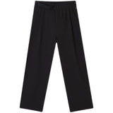 Irregular Double Waist Trousers With Decoration