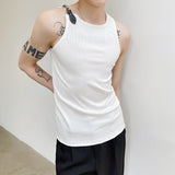 Knitted Sleeveless T-shirt