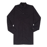 Men's Dark Casual Simple Mid-length Long Sleeve Shirt