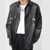 Men's Loose Casual Leather Jackets