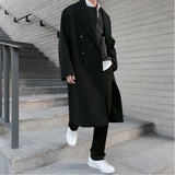 Double Breasted Mid Length Trench Coat