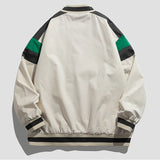 Japanese Retro Baseball Uniform Flight Jacket