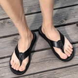 Summer Men's Casual Soft-soled Beach Slippers