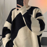 Japanese Loose Retro Knitted Sweater