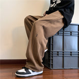 Men's American Retro Sports Wide Leg Pants