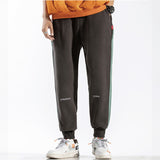 Spring New Stitching sweatpants