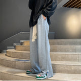 Retro Casual Sports Drape Wide-leg Mopping Pants