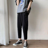 Men's Summer Loose Casual Cropped Pants