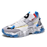 Graffiti Breathable Mesh Casual Sneakers