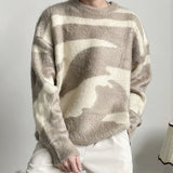 Round Neck Loose Knit Sweater