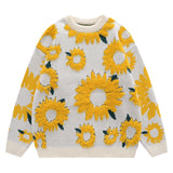Chrysanthemum Couple Knitting Sweater