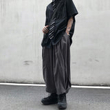 Male Japanese Diablo Casual Loose Drawstring Bloomers