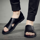 Summer Leisure Men's Leather Sandals