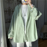 Thin Breathable Sun Protection Hooded Cardigan