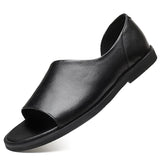 Summer Leisure Outdoor Men's Leather Sandals