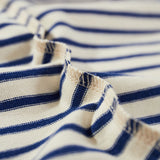 POLO Shirt Short Sleeve Loose Striped T-Shirt