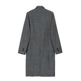 Men's Casual Gray Thick Mid Length Coat