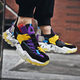 Graffiti Breathable Mesh Casual Sneakers