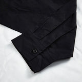 Japanese Dark Drop Shoulder Loose Long Sleeve Shirt