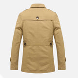 Men's Mid Length Pure Cotton Casual Jacket