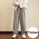 Men's American Retro Sports Wide Leg Pants