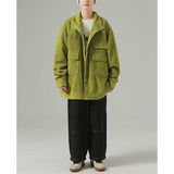 Japanese Corduroy Loose Casual Coat