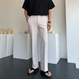 Thin Straight-leg Pants